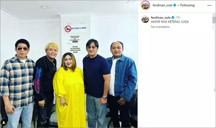 Foto Reuni Sule dengan Sederet Komedian Mendadak Bikin Heboh