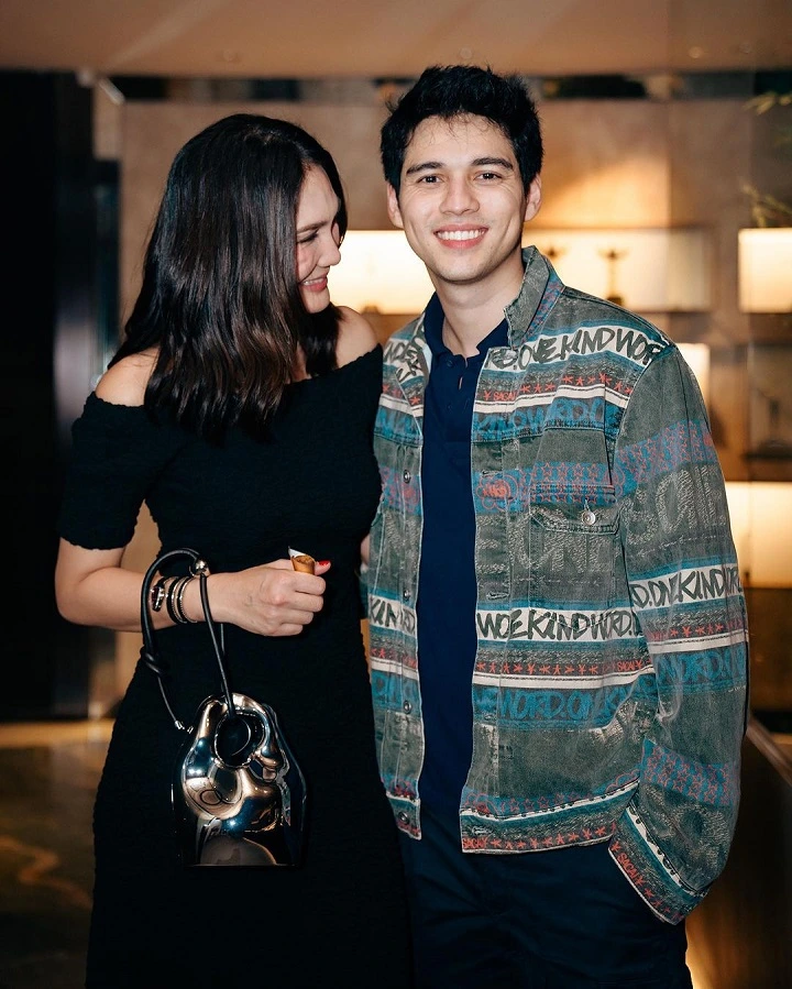 Luna Maya Pajang Foto Bersama Maxime Bouttier 