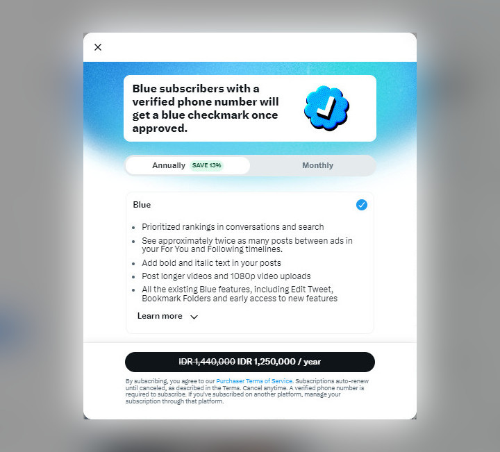 Pilih Jenis Pembayaran