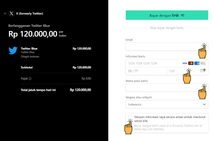 Ikuti Langkah-Langkah Selanjutnya Untuk Menyelesaikan Proses Berlangganan