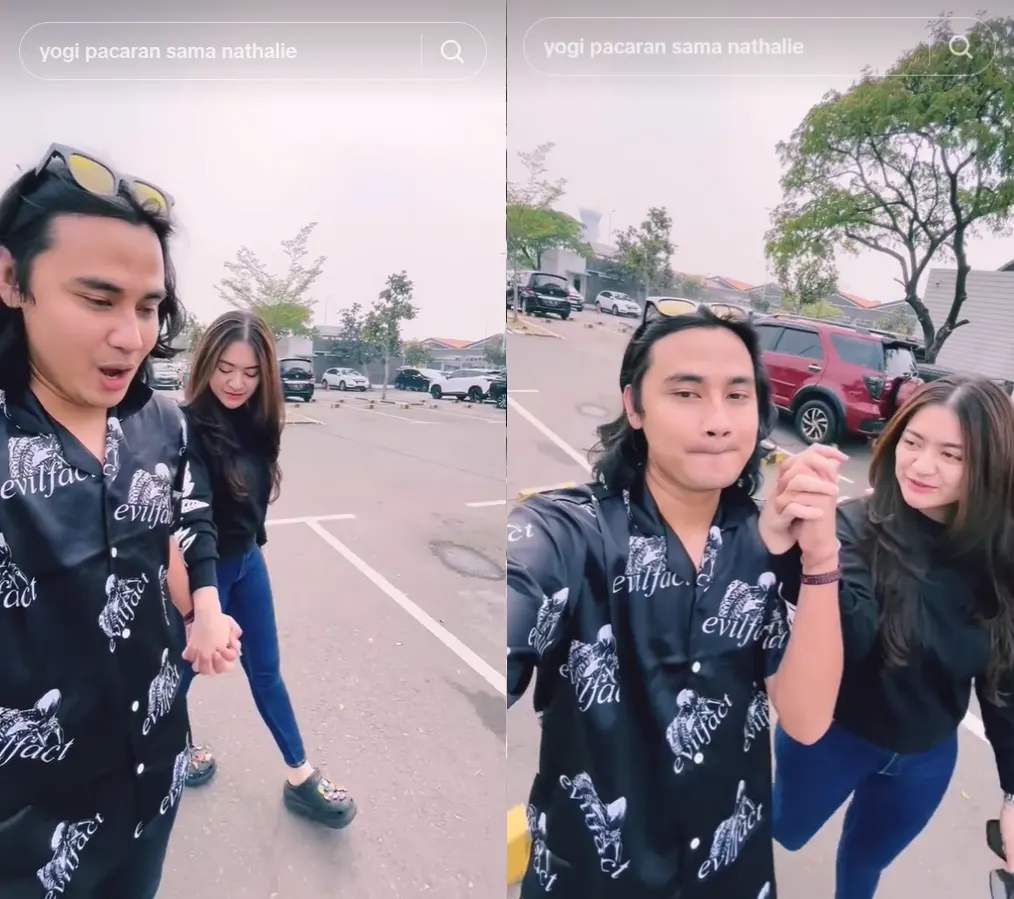 Nathalie Holscher dan Yogi Ilham pamer kemesraan