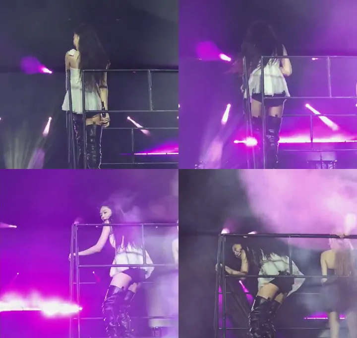Serem, Jennie BLACKPINK Nyaris Jatuh dari Panggung di Konser \'BORN PINK\' Stadion MetLife