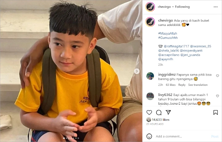 Fuji An Debut Di IG Gubernur Ganjar Pranowo, Rayyanza Beri Rafathar Kado Ultah Spesial-Topik Pagi