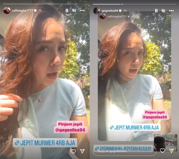 Jepit Rambutnya Dipuji-Dipinjam Nagita Slavina, Gege Elisa Ungkap Harga Merakyat Jepit Rambutnya Dipuji-Dipinjam Nagita Slavina, Gege Elisa Ungkap Harga Merakyat Jepit Rambutnya Dipuji-Dipinjam Nagita Slavina, Gege Elisa Ungkap Harga Merakyat