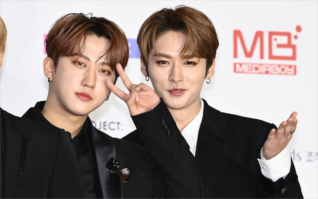 Lee Know Stray Kids Cium Changbin di Konser