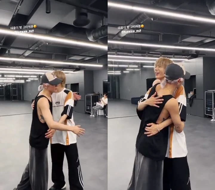 Taeyong NCT dan Shotaro RIIZE Dance Challenge Bareng, Skill Sampai Pelukan Manis Disorot