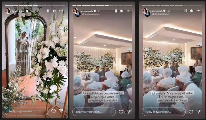 Tyas Mirasih Gelar Pengajian Jelang Menikah dengan Tengku Tezi, Sang Artis Super Anggun