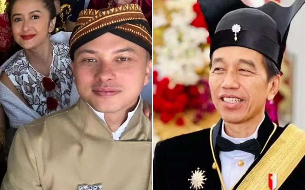 Lihat Adab Nicholas Saputra Si Pangeran Jawa Saat Salam, Ekspresi Presiden Jokowi Curi Atensi