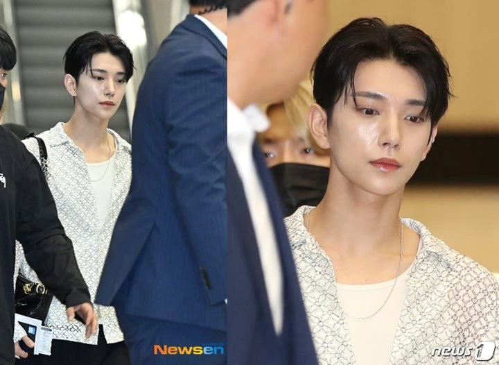 Joshua Hong SEVENTEEN Perdana Keluar Sejak Diisukan Kencan, Ekspresi Disorot Media Korea