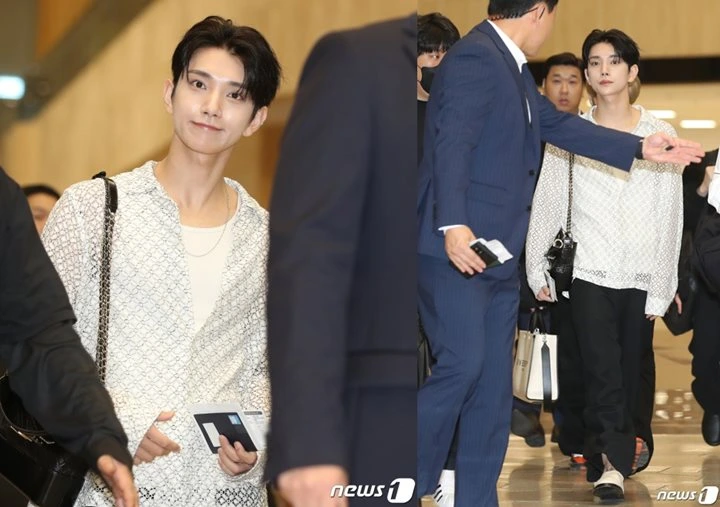 Joshua Hong SEVENTEEN Perdana Keluar Sejak Diisukan Kencan, Ekspresi Disorot Media Korea