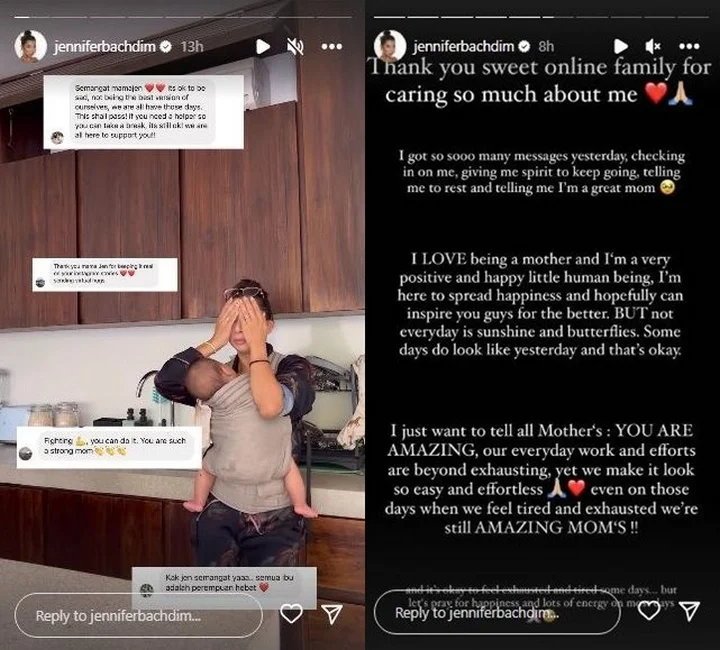 Jennifer Bachdim Tampil Berantakan