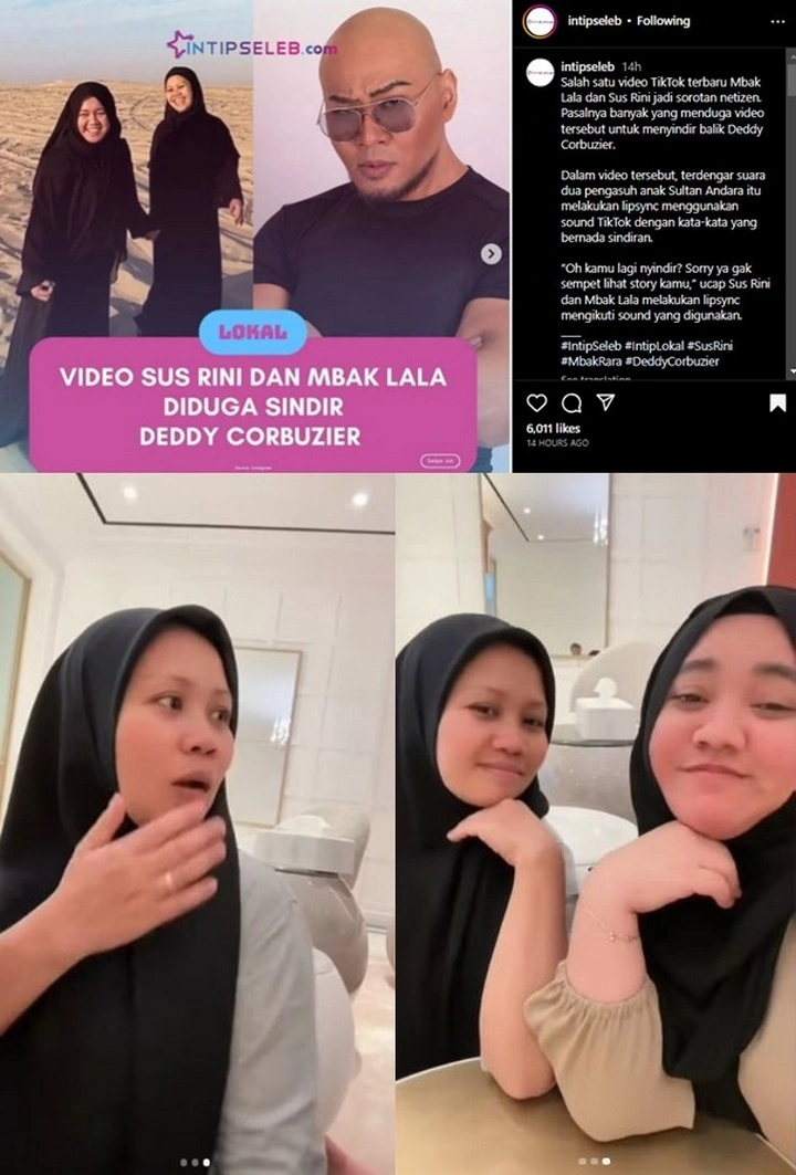 Mbak Lala-Sus Rini Diduga Sindir Deddy Corbuzier, Gempi dan Rafathar Lomba Bareng-Topik Pagi