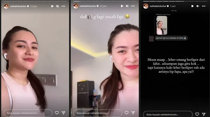 Leher Disorot Hingga Disebut Terlalu Gemuk, Nathalie Holscher Beri Reaksi Adem Leher Disorot Hingga Disebut Terlalu Gemuk, Nathalie Holscher Beri Reaksi Adem Leher Disorot Hingga Disebut Terlalu Gemuk, Nathalie Holscher Beri Reaksi Adem