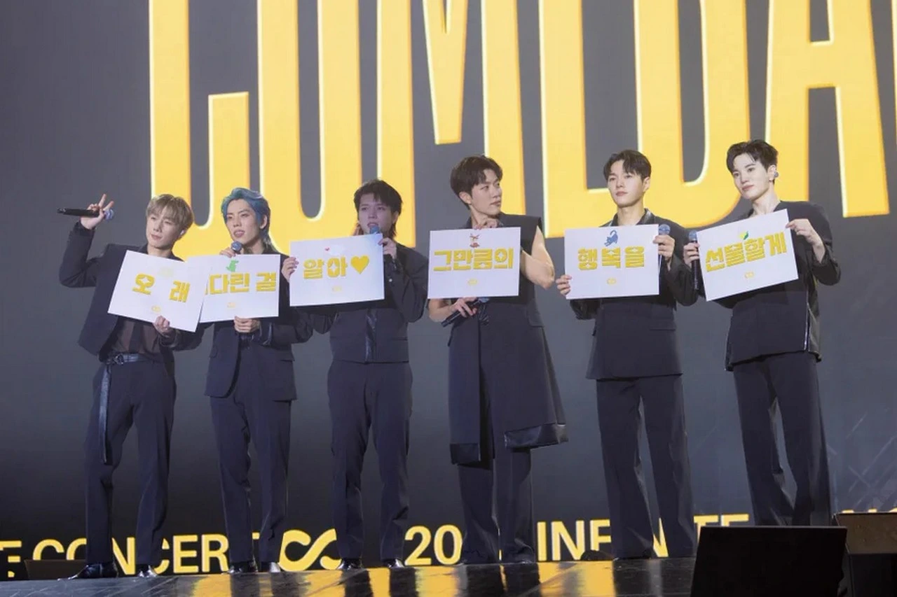 Bikin Kejutan, INFINITE Rupanya Telah Siapkan Banner Balasan Untuk Ungkapan Fans Di Konser