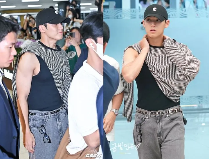 Ikut Buat Gebrakan, Cara Mingyu SEVENTEEN Pakai Baju Saat Balik Dari Jepang Bikin Heran