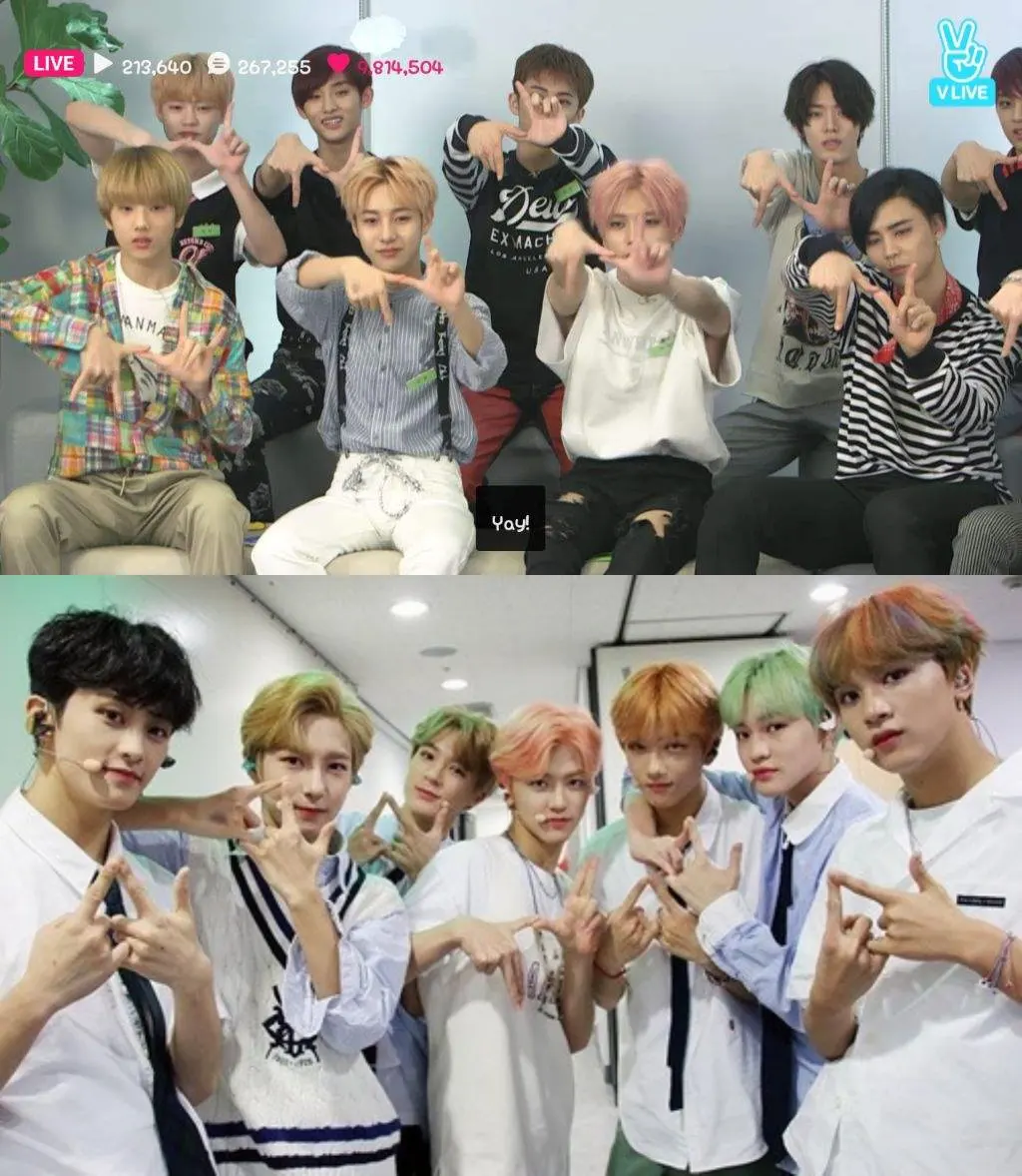 gestur tangan NCT