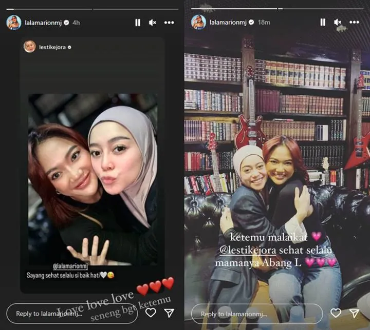 Bertemu Sang Idola, Marion Jola Sebut Lesti Kejora Bak Malaikat Bertemu Sang Idola, Marion Jola Sebut Lesti Kejora Bak Malaikat