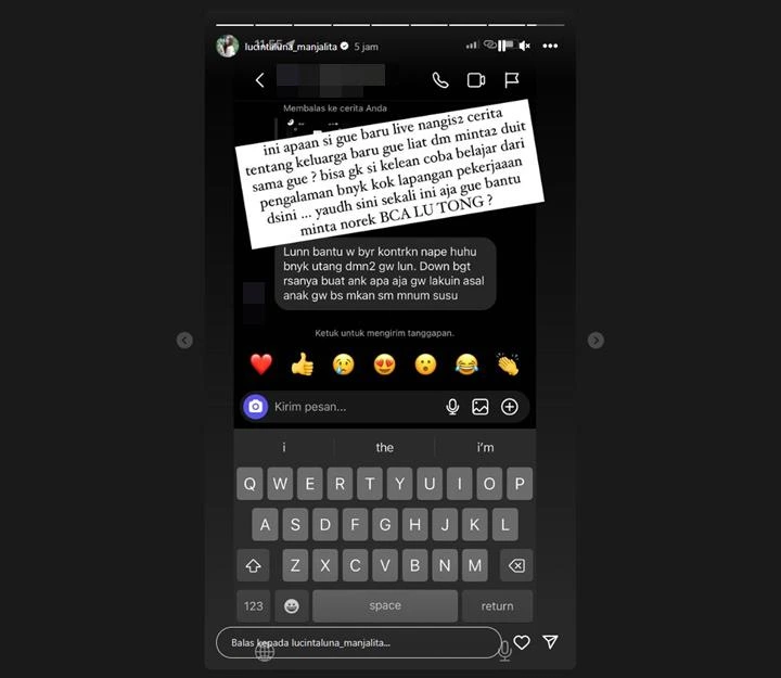 Lucinta Luna Ngamuk Dimintai Bantuan Duit, Endingnya Mengandung Plot Twist