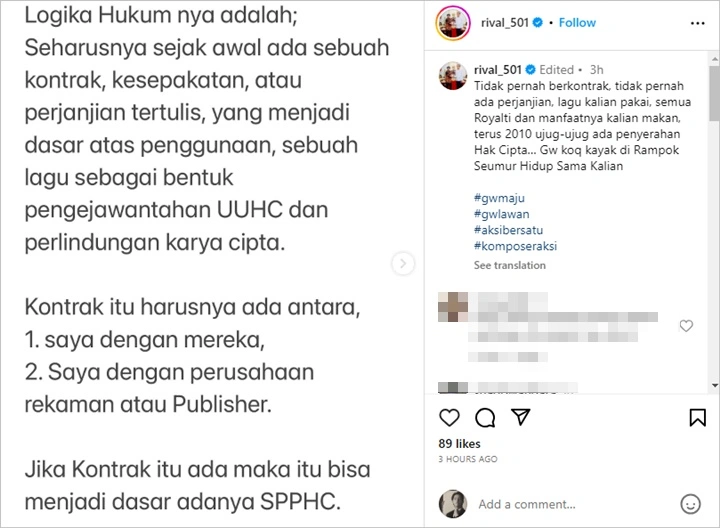 Dituding Bak Perampok, Ian Kasela Panas Terus Diserang Kubu Ipay