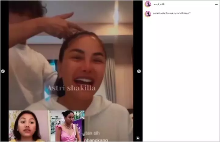 Nikita Mirzani Terbahak-bahak Diduga Bahas Gaya Pakaian Lolly Sang Putri Sekarang