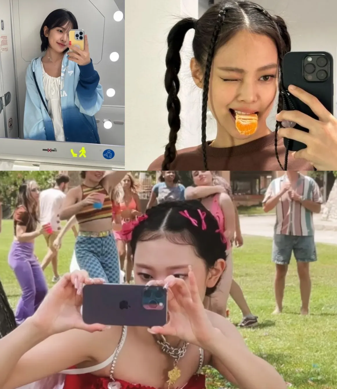 Jennie BLACKPINK sampai Ahn Yujin IVE, Mirror Selfie Para Idol Cantik ...