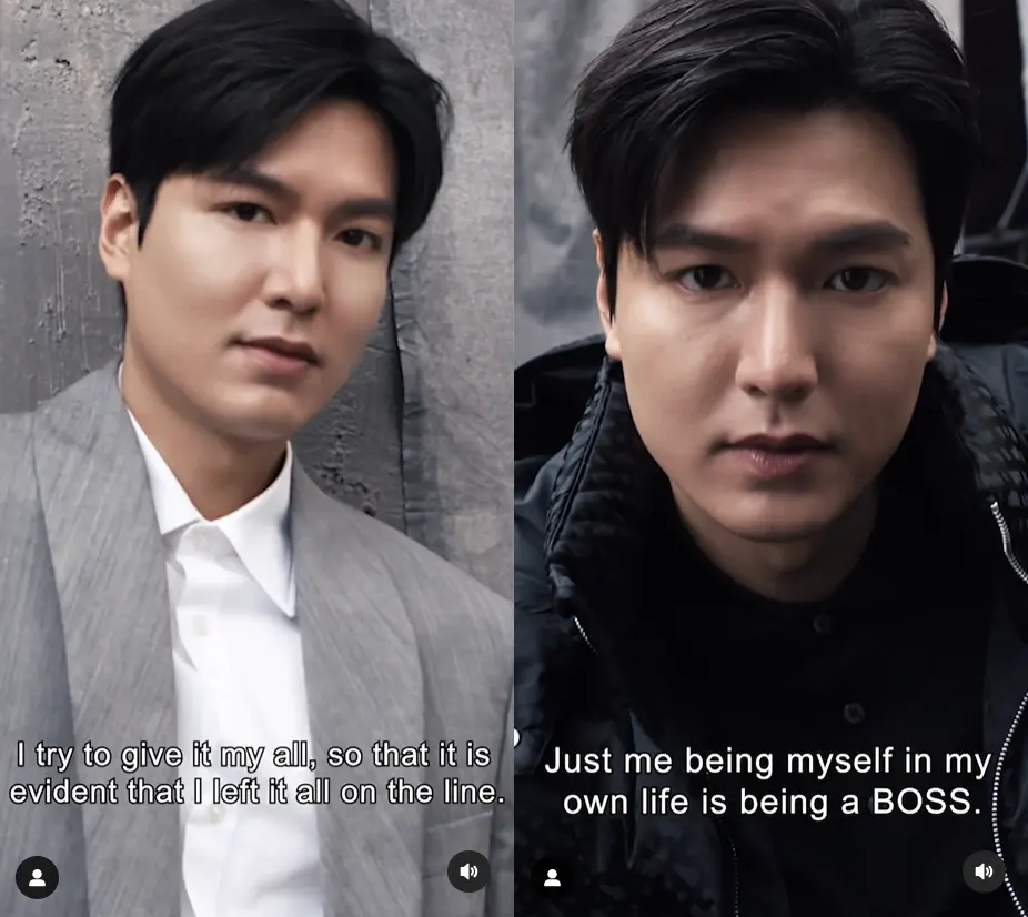 visual Lee Min Ho seakan berubah