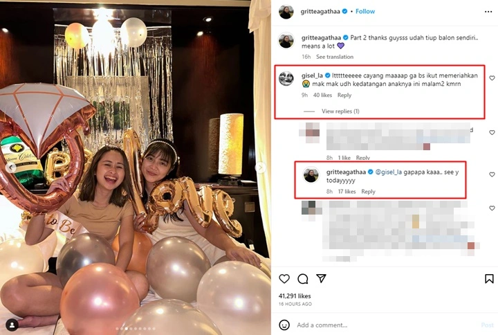 Wakili Gisella Anastasia, Gempi Tampil Cantik Jadi Pengiring Pengantin Gritte Agatha