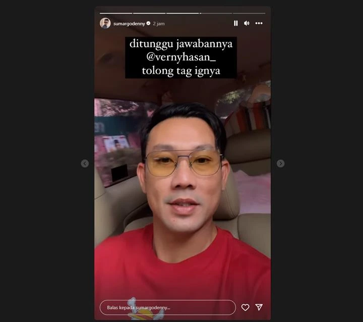 Tantang Balik DJ Verny Hasan untuk Tes DNA, Denny Sumargo: Biar Publik yang Ngawal