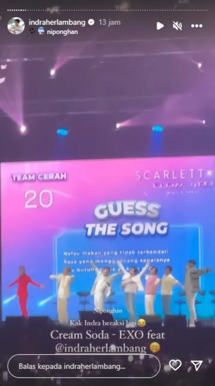 Dance 'Cream Soda' Bersama Indra Herlambang