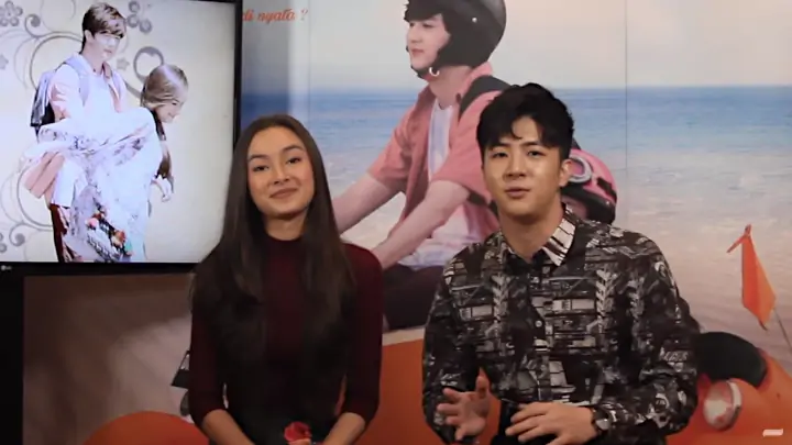 Caitlin Halderman dengan Thunder eks MBLAQ