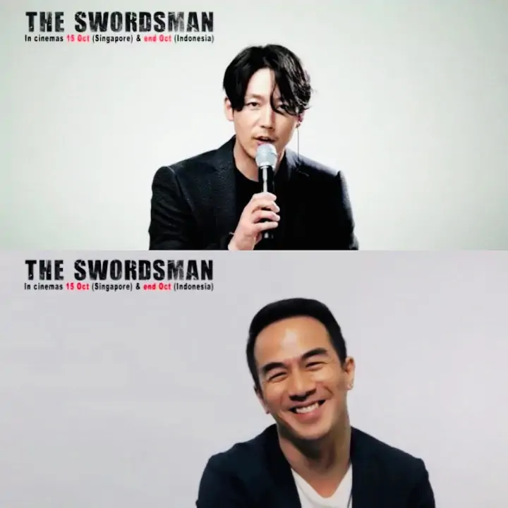 Joe Taslim dengan Jang Hyuk