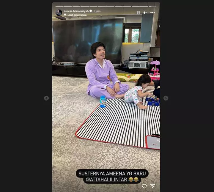 Aurel Hermansyah Salfok Lihat Atta Halilintar Tampil Ngejreng, Celetukannya Menggelitik