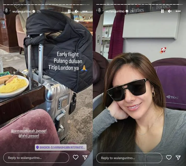 Terseret Dugaan Promosi Judi Online, Wulan Guritno Pulang Duluan dari Bangkok Tinggalkan Anak Terseret Dugaan Promosi Judi Online, Wulan Guritno Pulang Duluan dari Bangkok Tinggalkan Anak