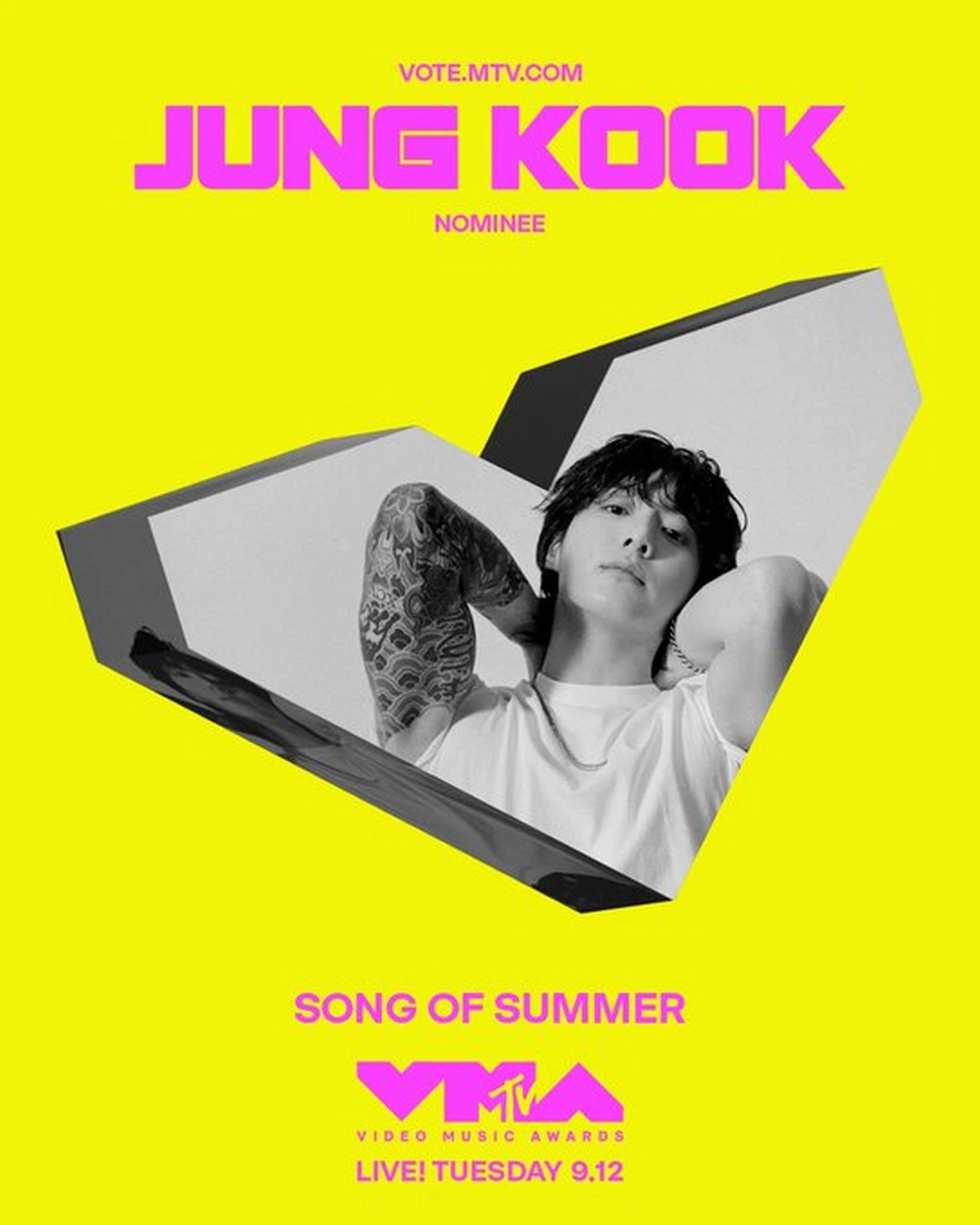 \'Seven\' Antar Jungkook Masuk Nominasi MTV Video Music Awards Katergori Song of the Summer