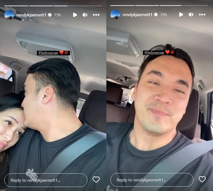 Rendy Kjaernett Nangis dan Tak Henti Ciumi Lady Nayoan Usai Lihat Kondisi Mobil Bekas Kecelakaan