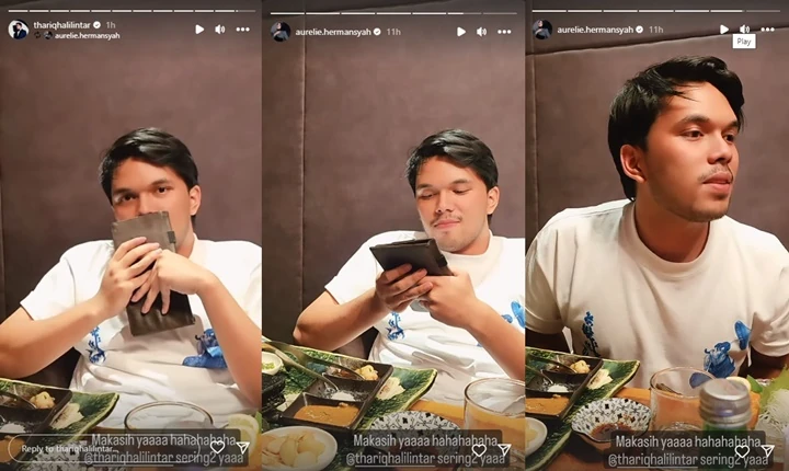 Thariq Halilintar Langsung Pucat Usai \'Diporoti\' Aurel Hermansyah