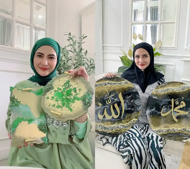 Natalie Sarah Bisnis Seni Resin