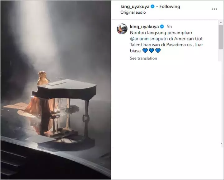 Putri Ariani Tampil di Semifinal \'AGT 2023\', Sikap Uya Kuya Bikin Terharu