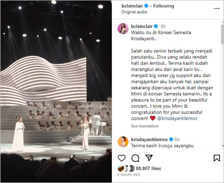 BCL Mendadak Tumpahkan Isi Hatinya Soal Kris Dayanti