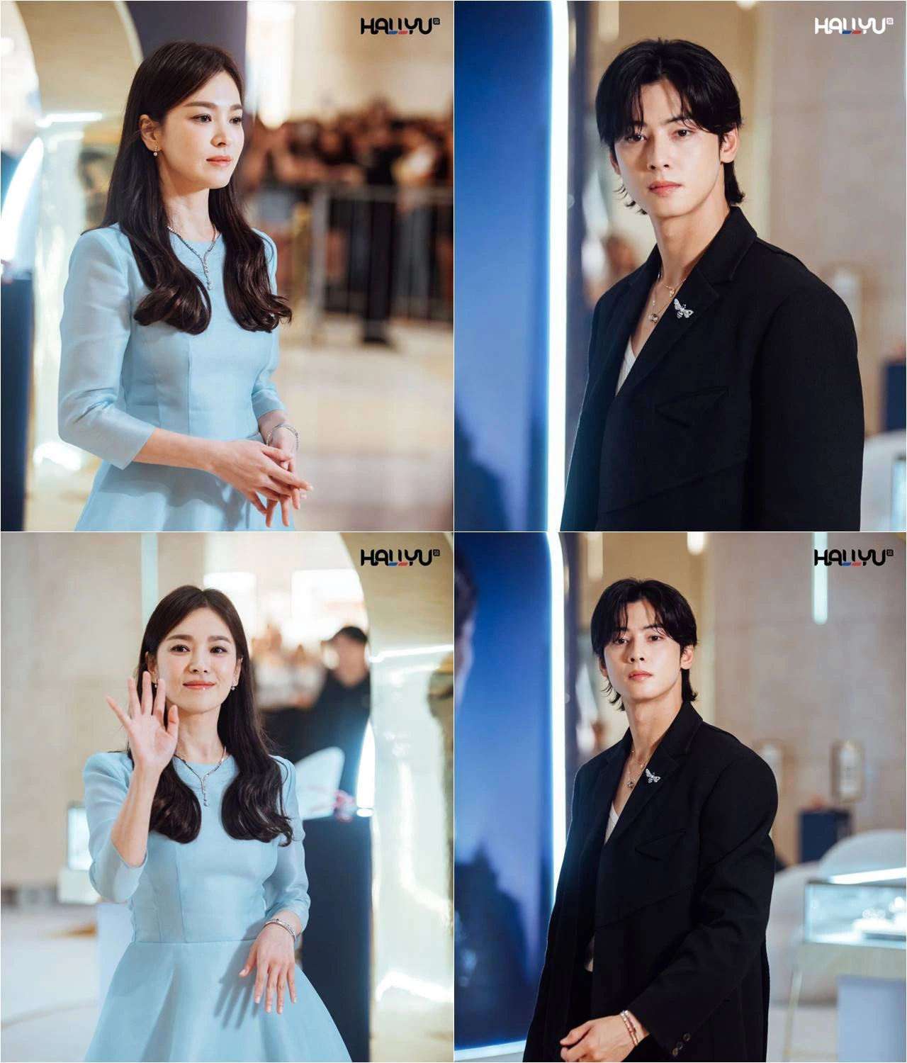 Pose Bareng Lagi, Adu Visual Cha Eun Woo-Song Hye Kyo Bikin Fans Kehabisan Kata Pujian