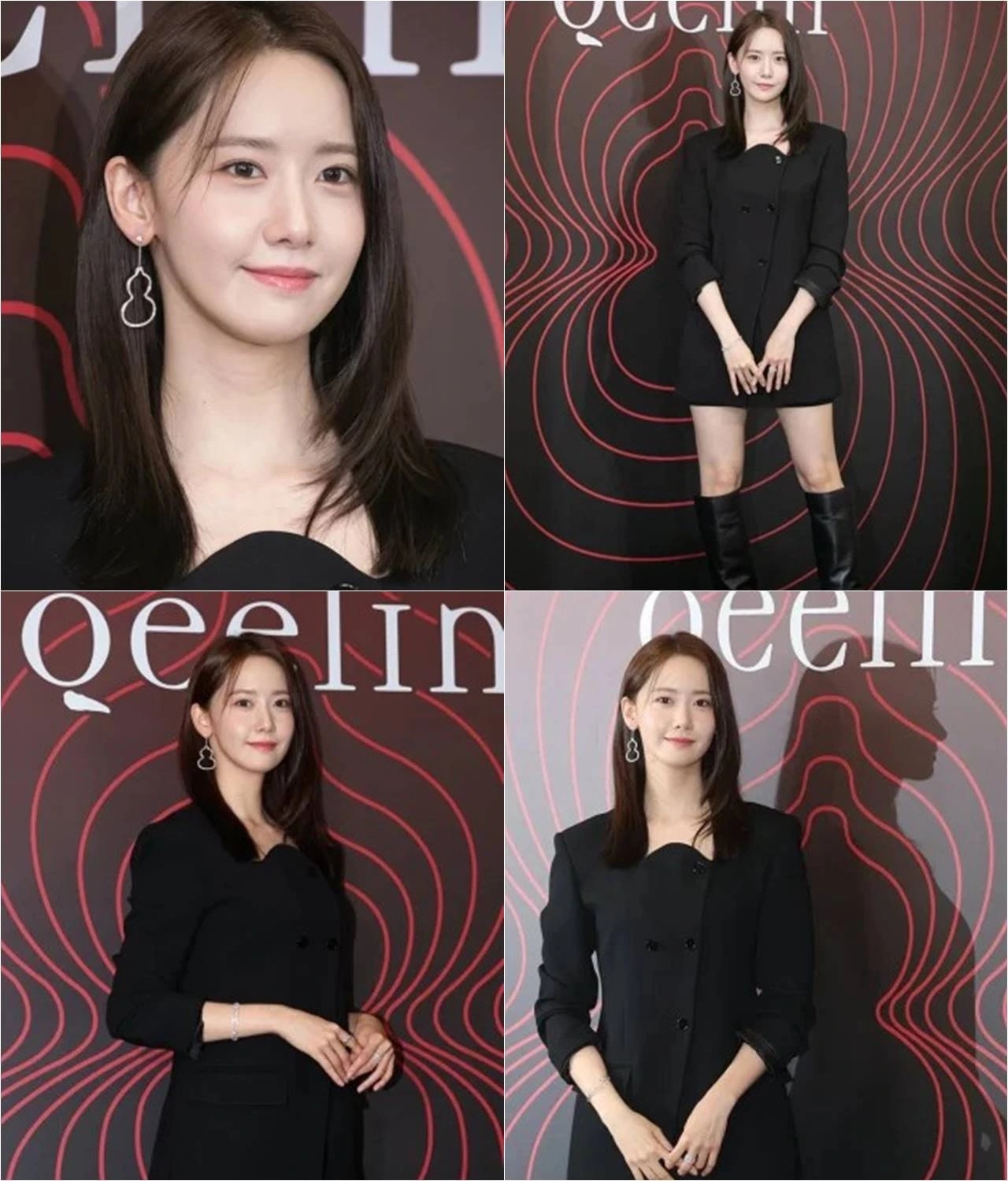 Serba Hitam Dengan Midi Coat, Penampilan Yoona SNSD Bak CEO di Acara Perhiasan Tuau Sorotan