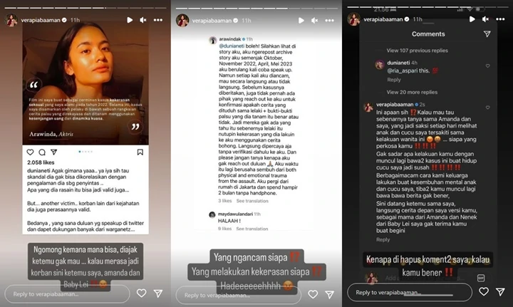 Arawinda Kirana Koar-koar Ngaku Diancam, Ibu Amanda Zahra Tantang Ketemuan