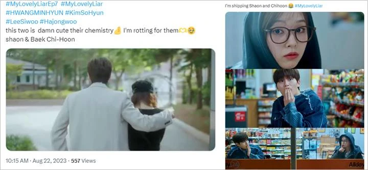 Bukan Cuma Hwang Minhyun dan Kim So Hyun, Pasangan Tak Terduga di \'My Lovely Liar\' Justru Banjir Dukungan