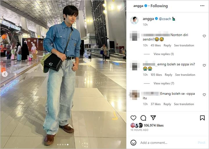 Sempat Salah Potong Rambut, Angga Yunanda Kini Pamer Poni Ala Oppa Korea Sempat Salah Potong Rambut, Angga Yunanda Kini Pamer Poni Ala Oppa Korea