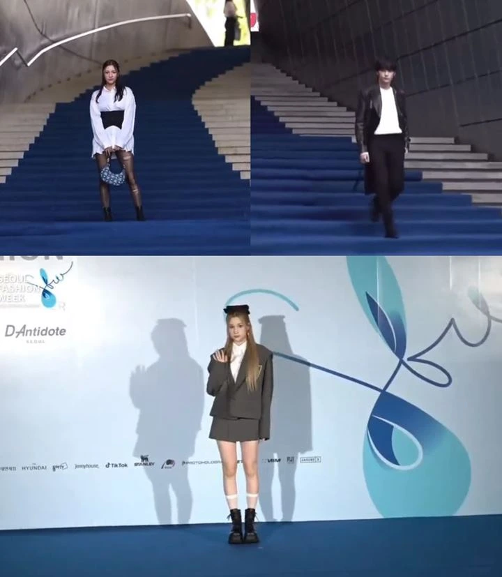 Huening Bahiyyih Kep1er Susul Huening Kai TXT & Lea Navvab di Seoul Fashion Week S/S 2024