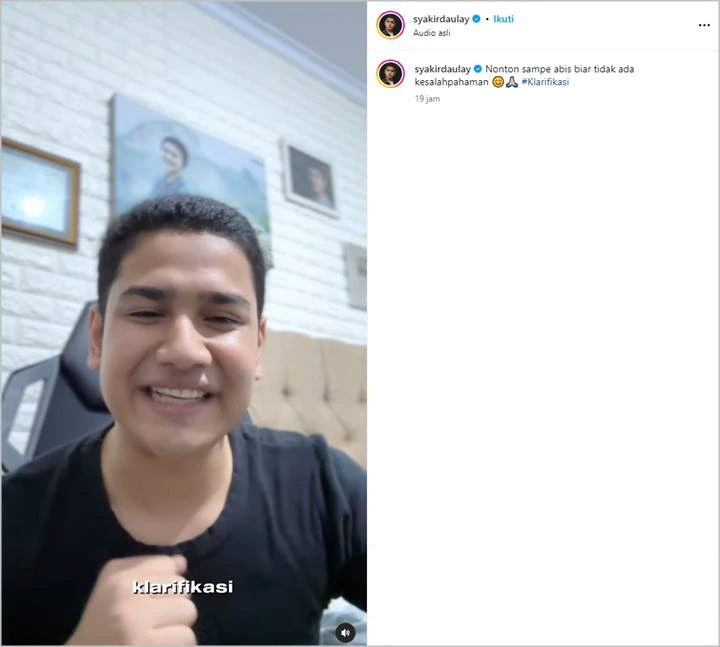 Kesulitan Syakir Daulay Saat Bikin Video Klarifikasi Usai Dianggap Lecehkan Teks Proklamasi