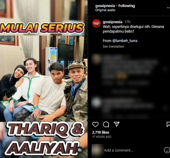 Potret Kebersaman Ibu Thariq Halilintar dan Aaliyah Massaid Diduga Cuma Editan?