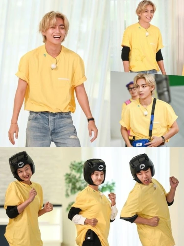 V BTS Pilih Hindari Kim Jong Kook di \'Running Man\'