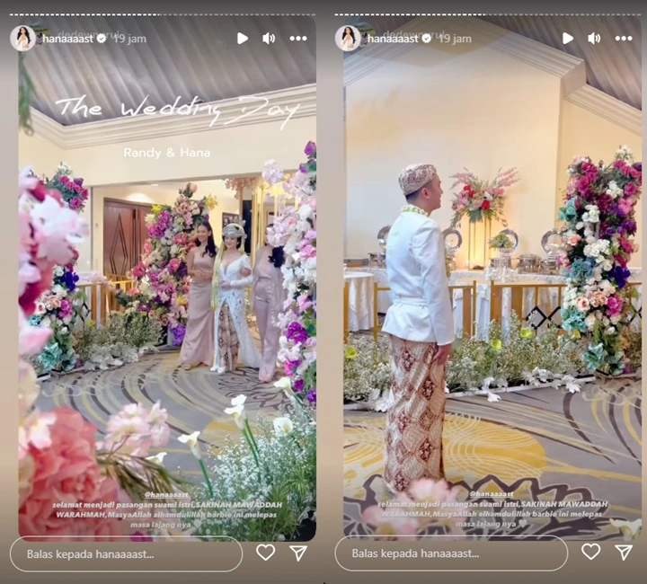 Momen Manis Bertemu di Ruang Pernikahan