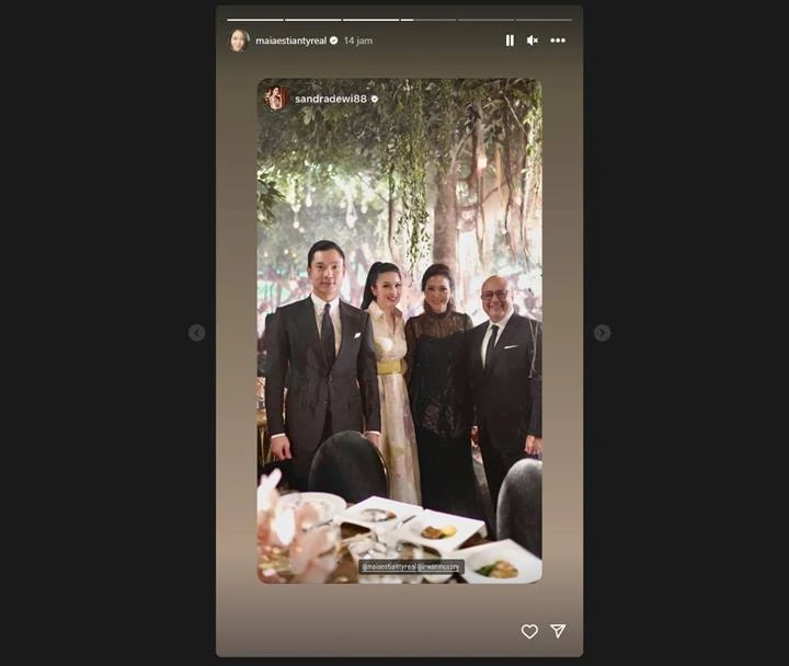 Adu Gaya Kondangan Maia Estianty-Irwan Mussry dengan Sandra Dewi-Harvey Moeis Penuh Aura Mahal